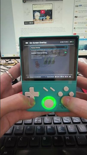 My Mini full screen setup rocknix retroarch