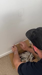 12K views · 78 reactions | Cant beat the old rubbish box. I do like the milwaukee attachments though. I usually carry a box like this around site when doing cut out and fit off. Makes clean up alot easier and makes the builders and clients happy. Make sure to use tape that wont rip the paint off. #electrician #tools #lifehack #tips | Addicted to tools | Facebook