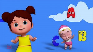 亲子教育 动画 卡通 色彩  儿童  童年 画画ABC Song _ Learn Alphabets _ Nursery Rhymes Songs For Ki