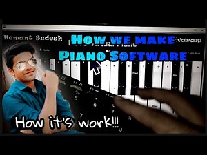 How we make Piano Software | Using Java language | Piano working