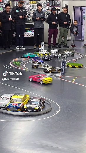 Leading the train at The Pittstop 😎 #Tech1Drift #RcDrift #RcDrifting #RwdRcDrift #RcDriftTok #Rc #RcCar #Drift #Drifting #FYP #FY