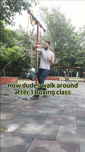 Dudes after 1 boxing class | Boxing fun video