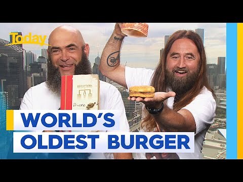 Why this couple kept a 30-year-old Maccas burger | Today Show Australia