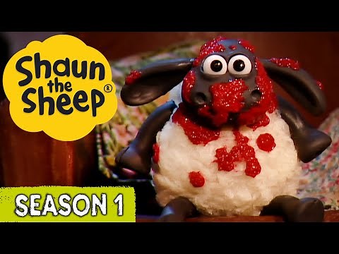 Little Sheep of Horrors & Scrumping | Shaun the Sheep Season 1 (2 Full Episodes) | Cartoons for Kids