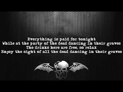 Avenged Sevenfold - Dancing Dead [Lyrics on screen] [Full HD]