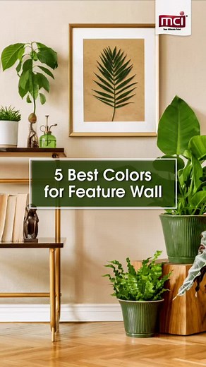 Top 5 Feature Wall Colors for Your Living Room