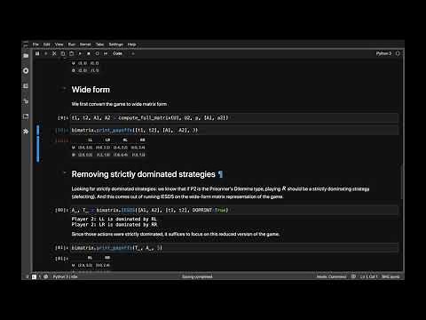 Solving Bayesian Games with Python