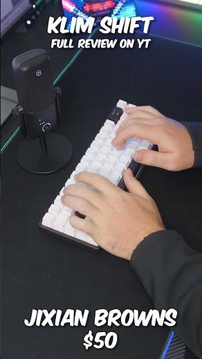 KLIM SHIFT - JIXIAN Brown Swicthes ASMR