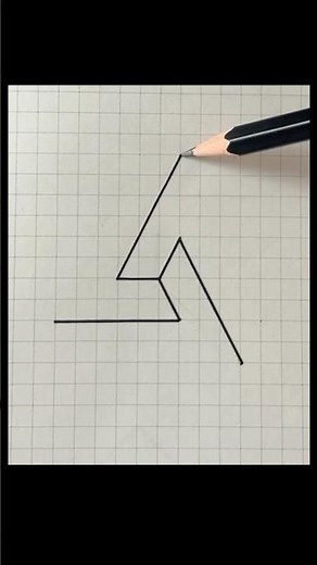 Easy 3D Illusion Trick Drawing | Must Try 🔥 #Shorts