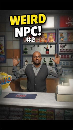 This NPC Is NOT Normal 😳 GTA V Weird NPC