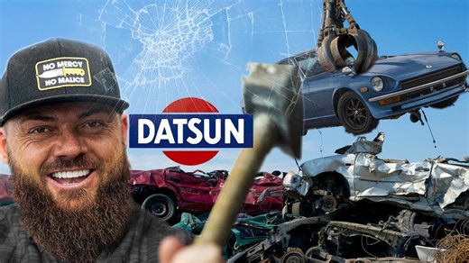 Seventy rare sports cars are smashed for a shocking reason