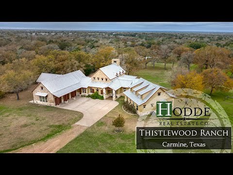 Luxury Ranch For Sale in Texas | Thistlewood Ranch | Carmine Texas | Hodde Real Estate Co