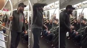'Walking Dead' Star: Goes Ballistic on NYC Subway