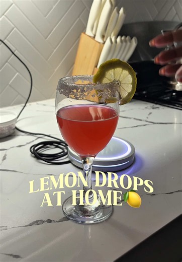 Lemon Drops at Home: Cocktail Machine Coaster Review