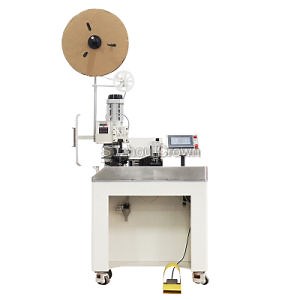 [Hot Item] Cable Inner Core Stripping and Pressing Machine Sheath Jacket Cable Multi-Core Wire Insulation Stripping Crimping Machine Wire Harness Processing Machine