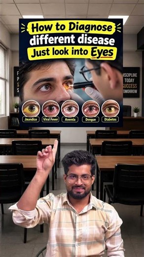 Diagnose Disease Just by Looking Into the Eyes? 👁️