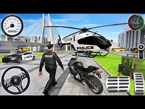 Police Car Chase Simulator 3D Game - Real Cop Cars Driving Simulator 2025 - Android GamePlay