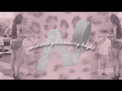 constantly increasing height 📏⬆️