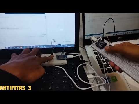(LA)PRAKTIKUM 9 AKTIFITAS 1-5 "ESP NOW" | Node-Red, Arduino IDE