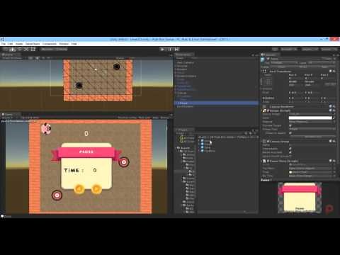 Push Box 2D Level Design Unity 3d