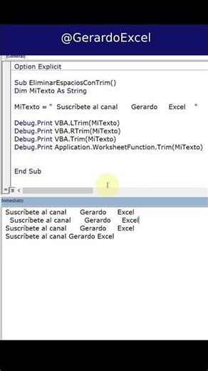 🧠 The TRIM trick every Excel user should know #excel #vba #trim