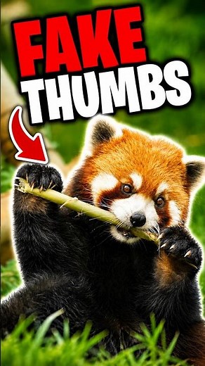 Red Pandas Evolved a New Limb to Eat🐼