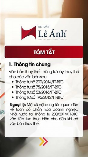 Thông tư 99/2025/TT-BTC hướng dẫn chế độ kế toán doanh nghiệp (thay thế TT200) #ketoanleanh #tt99