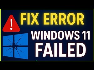 Fix Windows 11 Installation Has Failed