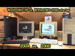 Epic Boot-Up Battle: Windows 2000 vs. Windows XP - Which One Wins?