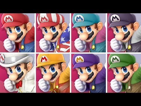 All Character Colors in Super Smash Bros Ultimate