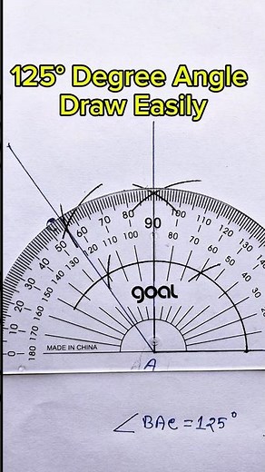 120° Degree Angle Draw Very Easily