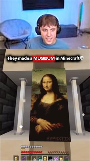 They built a Minecraft museum! 😱🤯