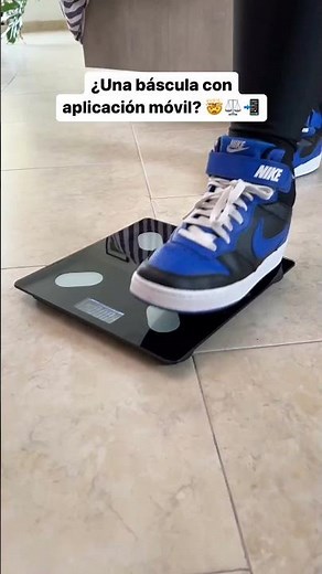 Báscula Inteligente Pesa Digital Bluetooth App Vidrio OF401