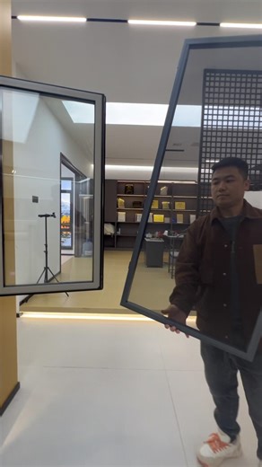 100Series Window with Integrated 304 Stainless Steel Removable Screen #aluminium #window