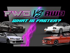 FWD vs RWD Why is it Faster?