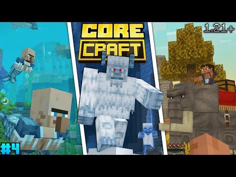 Best Addon of 2026 Core Craft Turned My Minecraft World into an RPG! Criptbow Gaming