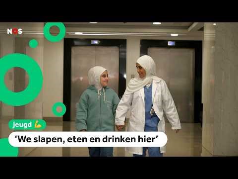 Serena lives in a hospital due to the war in Lebanon.