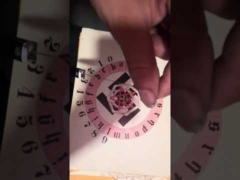 Pendulum evocation demonstrated @theblacksynagogueofsatan