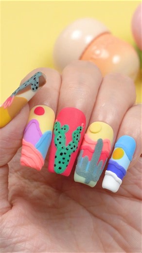 Acrylic nail extension with glitter french art | Nails Inspiration