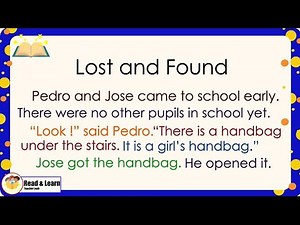 Developing Reading Power 3 l Exercise No. 4 Lost and Found
