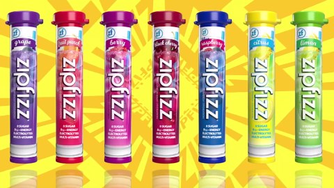 Zipfizz Daily Energy Drink Powder, Pina Colada, 20 Pack | 3-in-1 Sustained Energy, Rapid Hydration, and Essential Vitamins | Sugar-Free | Electrolyte Powder | Contains Vitamin B-12 & Antioxidants