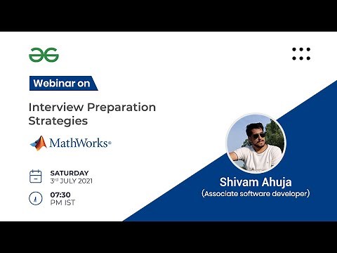 Mathworks Interview Preparation