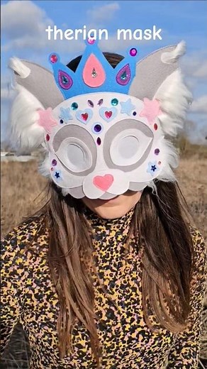 DIY Therian Cat Mask | Felt Cosplay Mask Tutorial