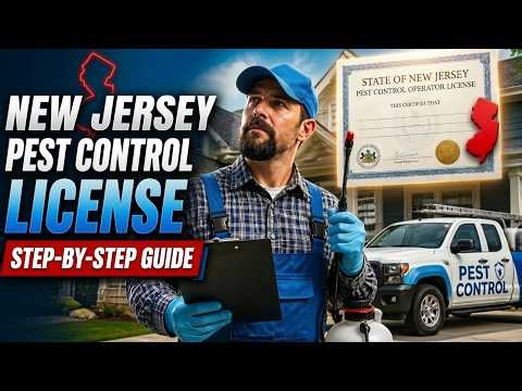 How to Get Pest Control Contractor License in New Jersey