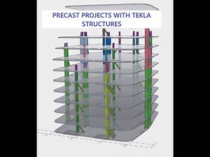 How to Detail Precast Panels in Tekla Structures – Full Tutorial by Tek1 (2025 Update)