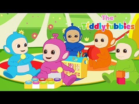 Tiddlytubbies 2D Series! ★ Episode 2: The Musical Box ★ Teletubbies Babies ★ Cartoon for Kids