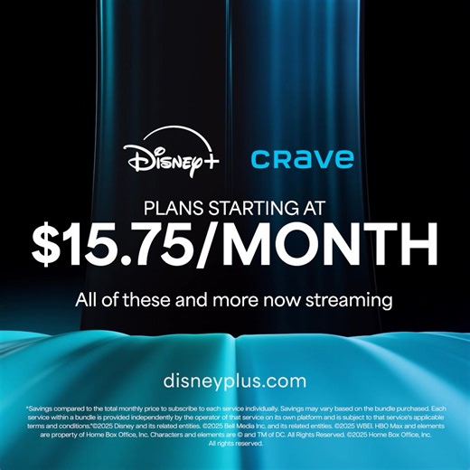 Say hello to the all-new Disney , Crave Bundle. Get both services for a price you’ll love with plans starting at $15.75/mo. | Disney CA