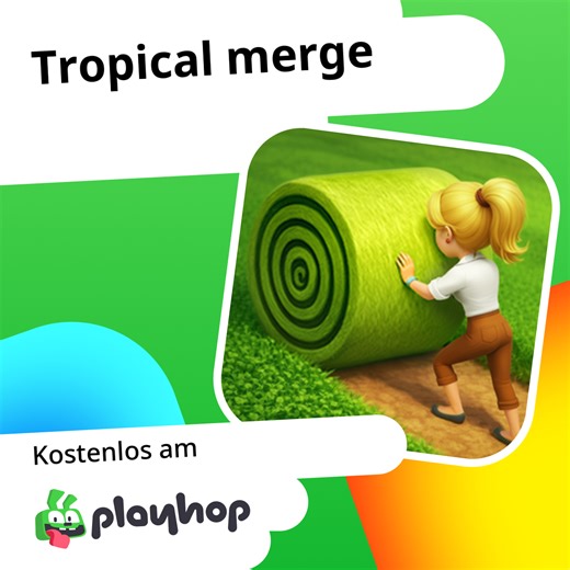 Tropical merge: Kostenlos online spielen auf Playhop