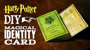 Magical Registration ID Harry Potter DIY