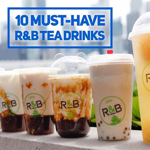 Love R&B Tea? Here are 10 of their must-have signature drinks, which includes the signature brown sugar series, fruit teas, milk teas, macchiato teas, yogi series and more. https://danielfooddiary.com/2020/09/10/rbteasg/ FREE Milk Tea w/ Golden Pearls (Reg) with purchase of any 2 drinks. ⠀ ⠀ Promotion is valid 16 - 31 Oct 2020. Mon - Fri, 12pm - 3pm.⠀ ⠀ Get yours at the following outlets:⠀ - 100AM Amara⠀ - Buangkok Square⠀ - Clementi Mall⠀ - Eastpoint Mall⠀ - HarbourFront Centre⠀ - Kinex⠀ - Park